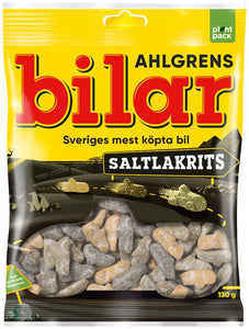 Ahlgrens Bilar snoepjes - Saltlakrits