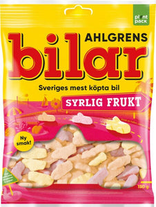 Ahlgrens Bilar snoepjes - Syrlig Frukt