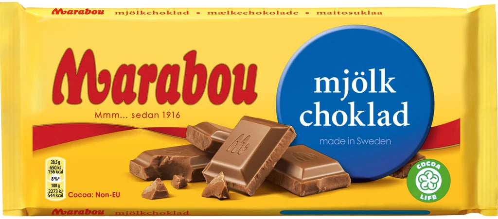 Marabou - Chocolade reep - Melkchocolade